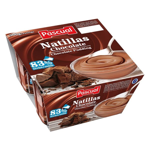 Natilla de Chocolate y/o Vainilla